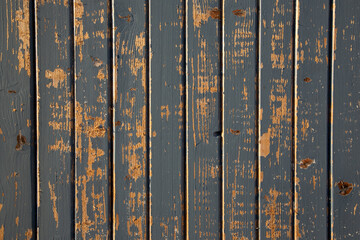 wooden horizontal grey old wall facade made of planks wood background