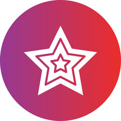 Obraz premium Star Icon Style