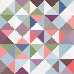 Abstract geometric Bauhaus pattern design. Vector circle, triangle and square lines color art design. Colorful Bauhaus background pattern. 