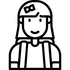 school girl icon