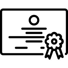 certificate icon