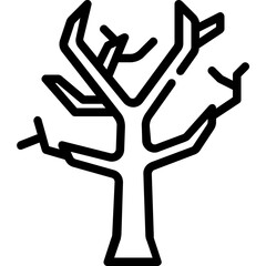 dry tree icon
