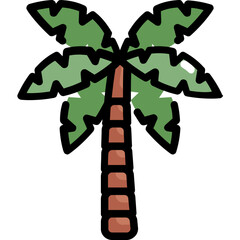 coconut tree icon