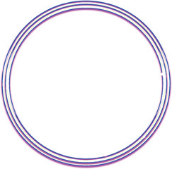 Shining circle frame Transparent Background