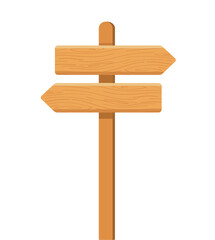 wooden sign board illustration	