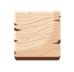 wooden sign board illustration