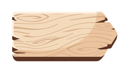 wooden sign board illustration