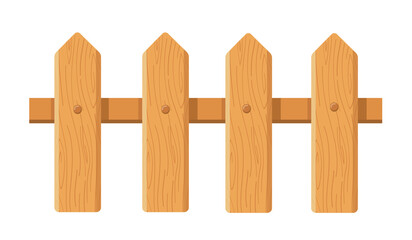 wooden fence illustration
