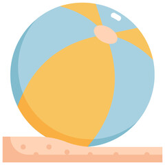 ball beach icon