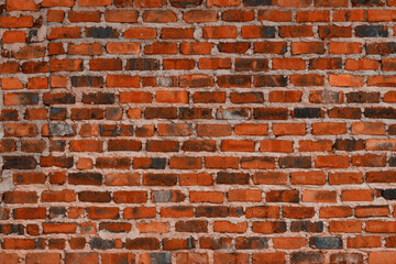 Naklejka premium red brick wall