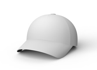 baseball cap isolated on white