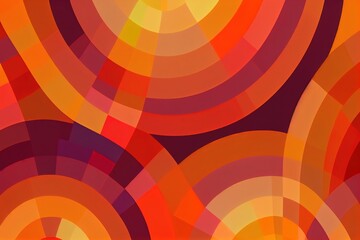 Obraz premium Abstract orangered color background for wallpaper backdrop template and vitality health energetic design Autumn colors of red and orange Gradient background with red and orange color
