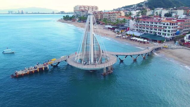 Muelle Puerto Vallarta Drone