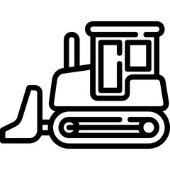 bulldozer icon © Konkapp