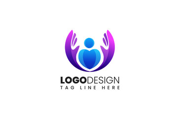 Nonprofit - NGO, Charity or Fundraising logo design template