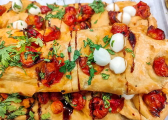 Caprese Focaccia Bread for sale at the bakery store