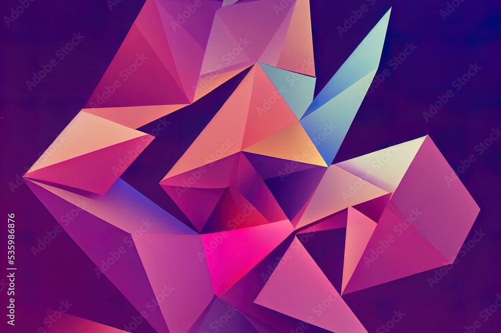 Poster falling drop of water. low poly style design. abstract geometric background. wireframe light connect