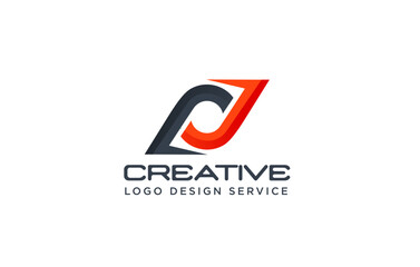 letter JJ monogram logo or up down logo or arrow logo design template
