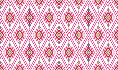 Geometric ethnic pattern for background,fabric,wrapping,clothing,wallpaper,Batik,carpet,embroidery style.