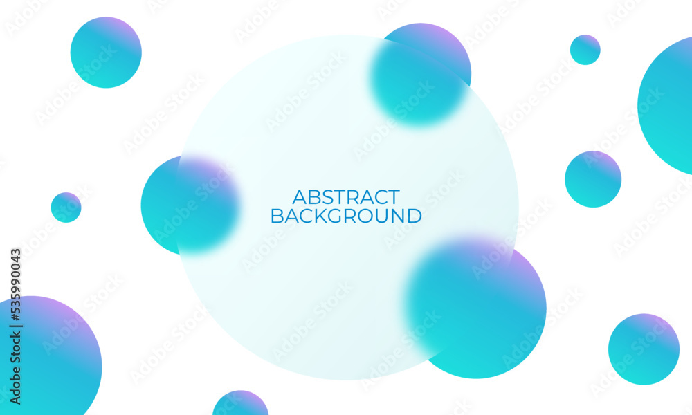 Poster abstract minimalistic background in creative glassmorphism style. light backdrop with 3d colorful gr