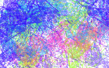 Obraz na płótnie Canvas Abstract grunge texture colorful background