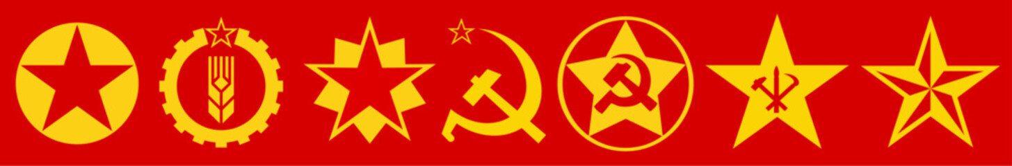 Soviet Symbols models 3 / Ai Illustrator