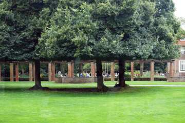 The garden of Museum Voorlinden in Wassenaar