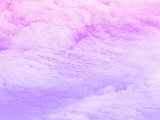 The pink sky and the beautiful layered clouds.