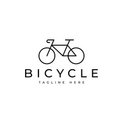 bicycle line logo design