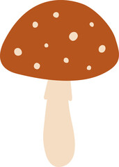 Red mushroom