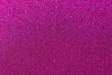 Fuchsia abstract shiny background. Fashionable bright shiny color of femininity, beauty. Festive pure pink layout of a postcard, a New Year's banner. Valentine's Day background. Textured shiny paper - obrazy, fototapety, plakaty
