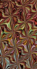 pattern and design inspired by an arrangement of colourful macaroons