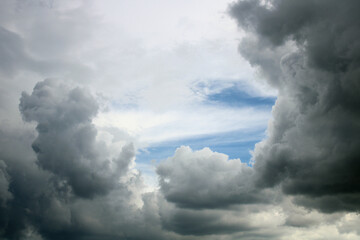 clouds in the sky