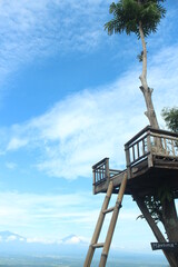lifeguard tower on the beach