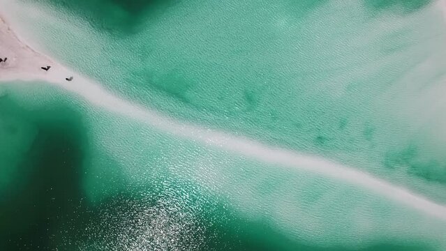 aerial view of beautiful landscape of yadan landform in gansu province