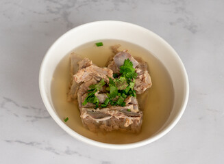 Thai Mixed Noodle Soups and desserts 
