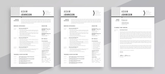 Creative & Clean Resume Cv Template