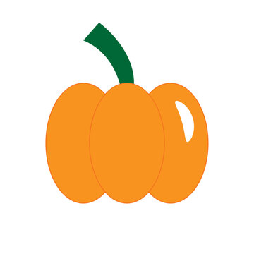 
An image of a cute pumpkin for Halloween. Attributes for the holiday of horrors. Trick or Treat