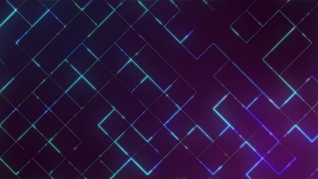 abstract blue background, rainbow neon digital technology, neon dark background, party video background, dj, technology, digital abstract background (Looping Video)
