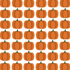 pattern pumpkin orange halloween holiday in november