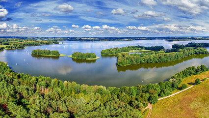 Fototapeta Warmia- jezioro Dadaj obraz