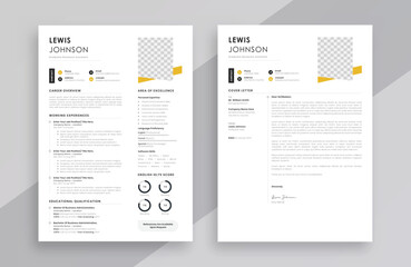 Creative & Clean Resume Cv Template