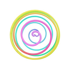 Spiral 3D Icon