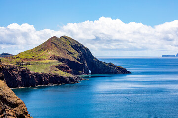 Fototapeta premium Vereda da Ponta de São Lourenço hiking trail, Madeira 
