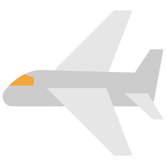 plane flat icon