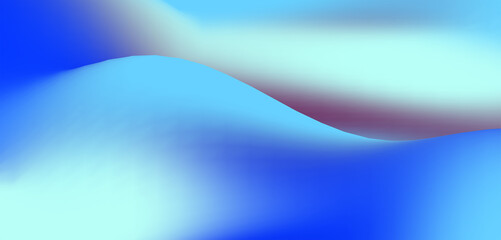 blue abstract gradient colorful background with waves