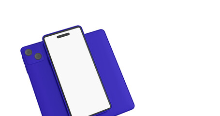 phone isolated on white background