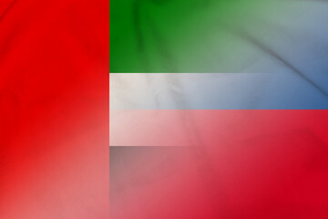 UAE and Liechtenstein state flag international negotiation LIE ARE