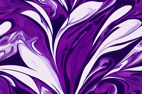 Abstract purple paint background. Acrylic texture with marble pattern © 2rogan