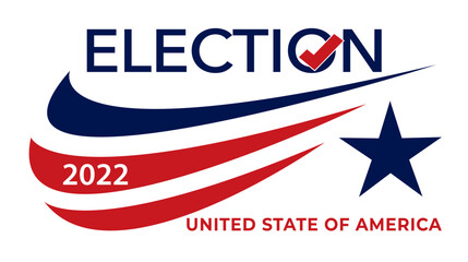 Fototapeta na wymiar Vote, Election 2022 USA